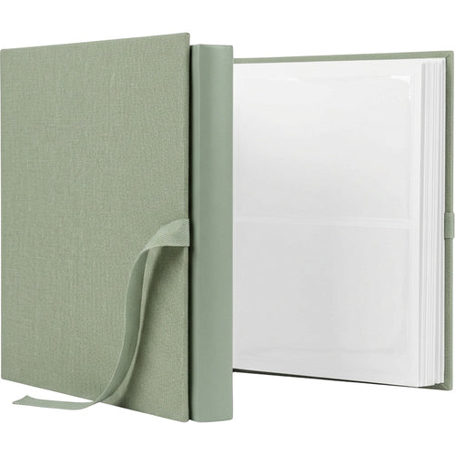 Klnxd Slip In Photo Pocket Album Sage Linen - Product view